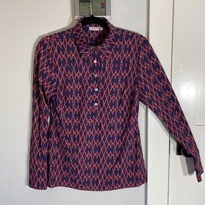 Ellie Kai classic stretch knit blouse